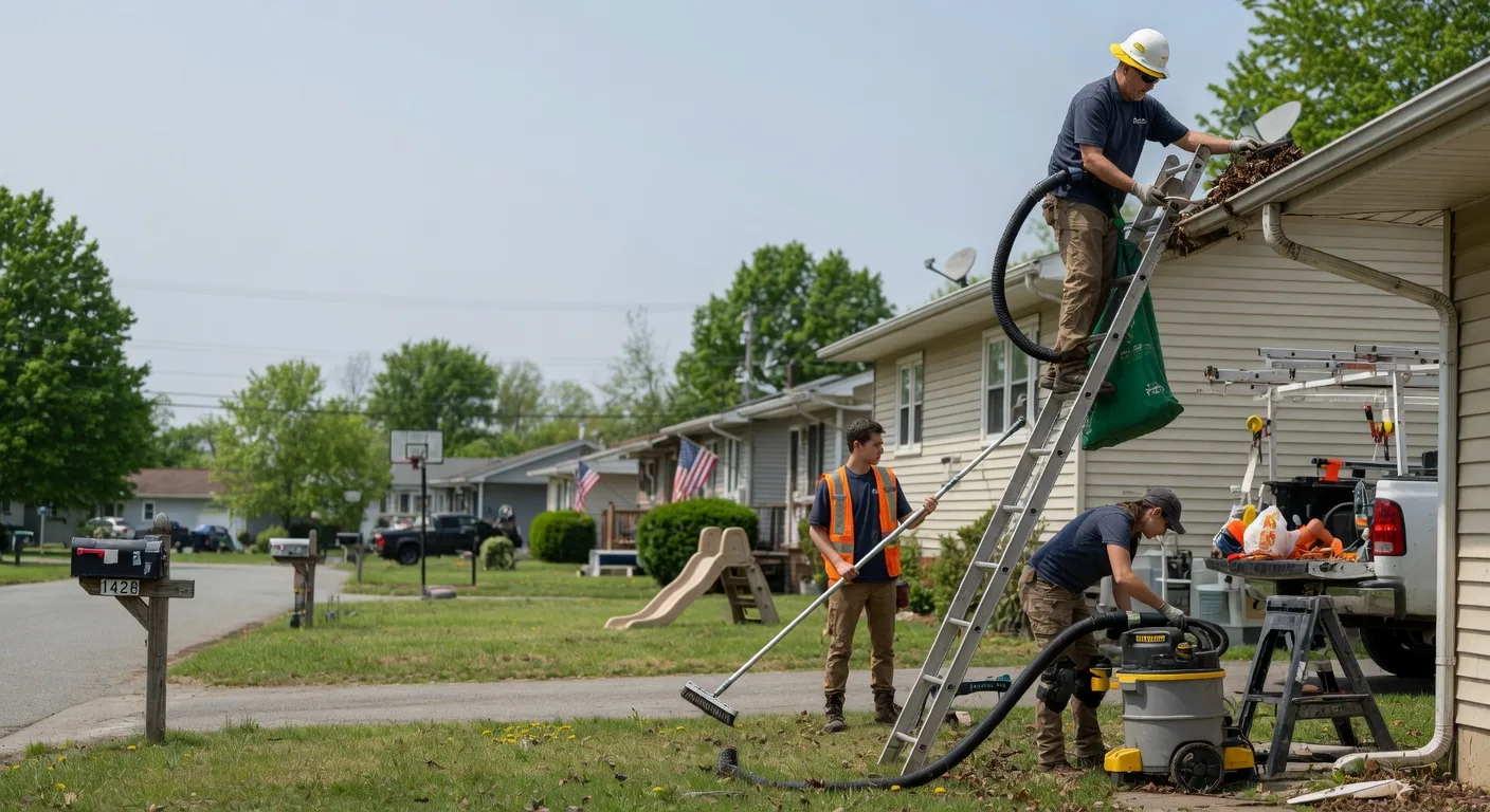 Gutter Installation in Liberty, IL near me